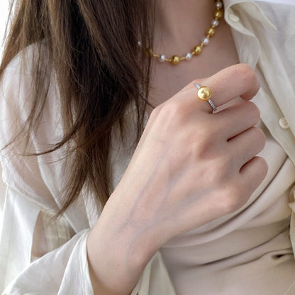 Stunning Pearl Ring for Daily Wear