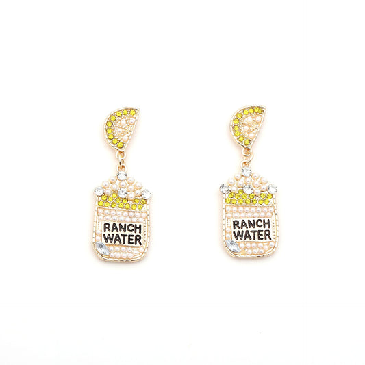 Delicate Artisan Pearl Earring