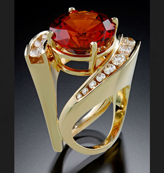 Classic Gold Ring with Timeless Appeal