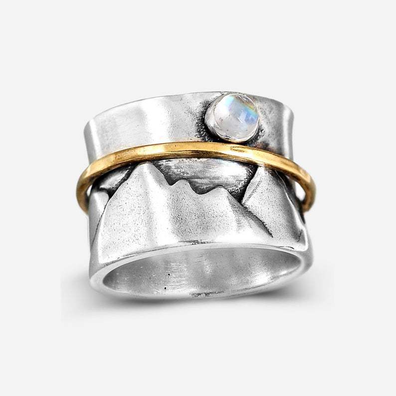 Delicate Artisan Gold Ring