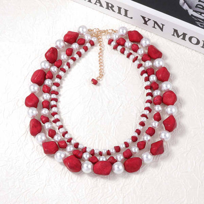 Vintage Handmade Pearl Necklace