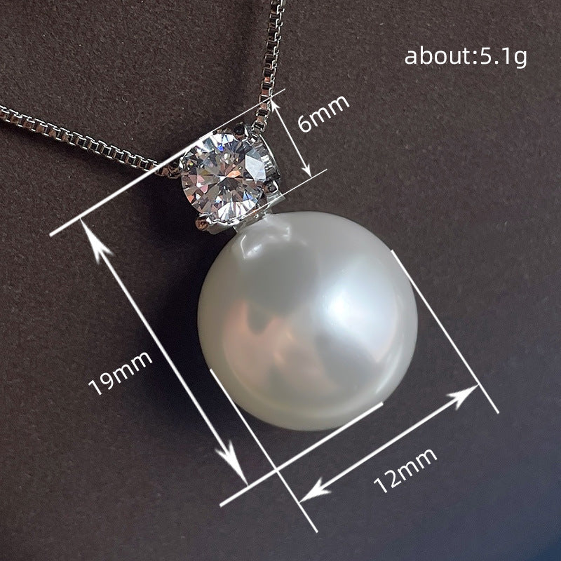 Delicate Artisan Pearl Necklace