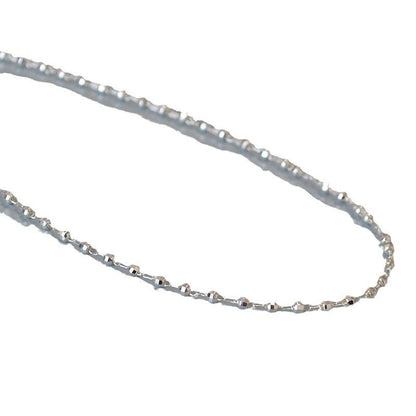 Delicate Artisan Silver Necklace