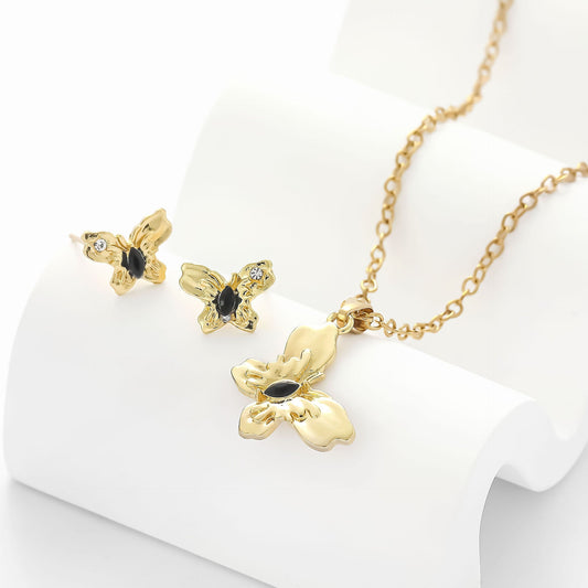 Vintage Handmade Gold Necklace