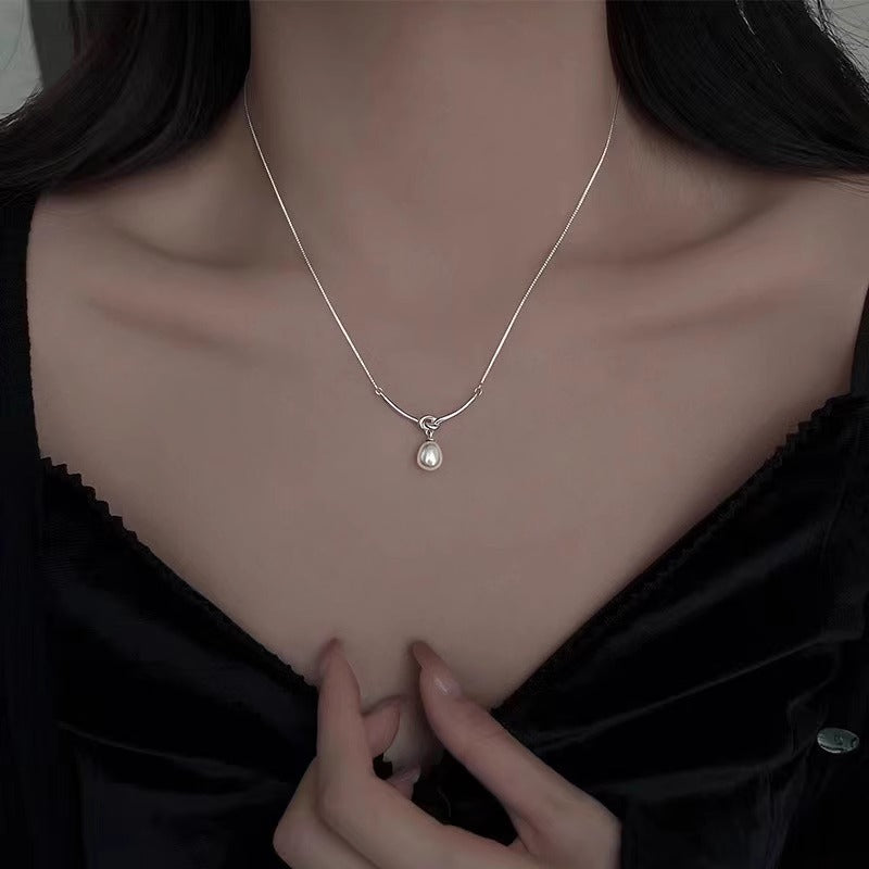 Vintage Handmade Pearl Necklace