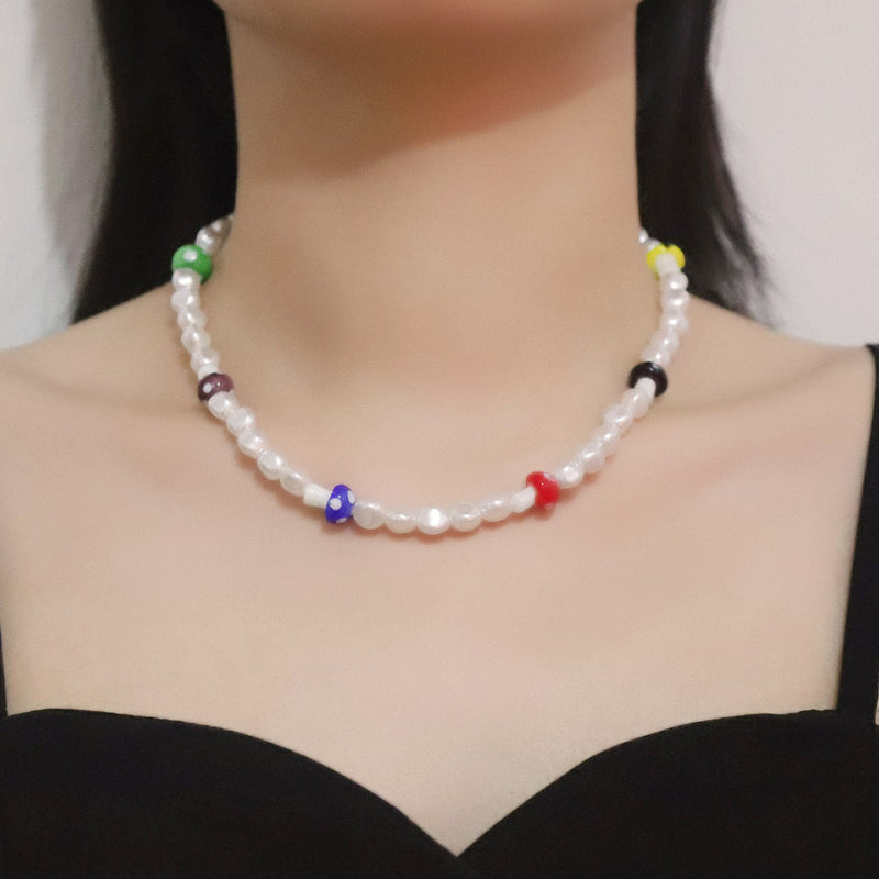 Vintage Handmade Pearl Necklace