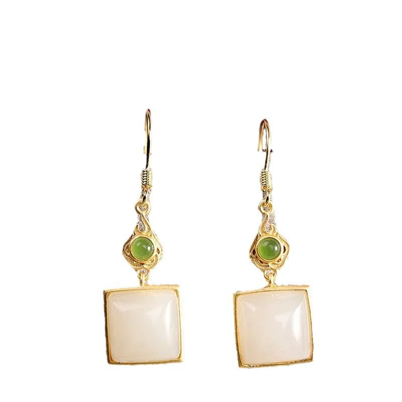 Vintage Handmade Gold Earring