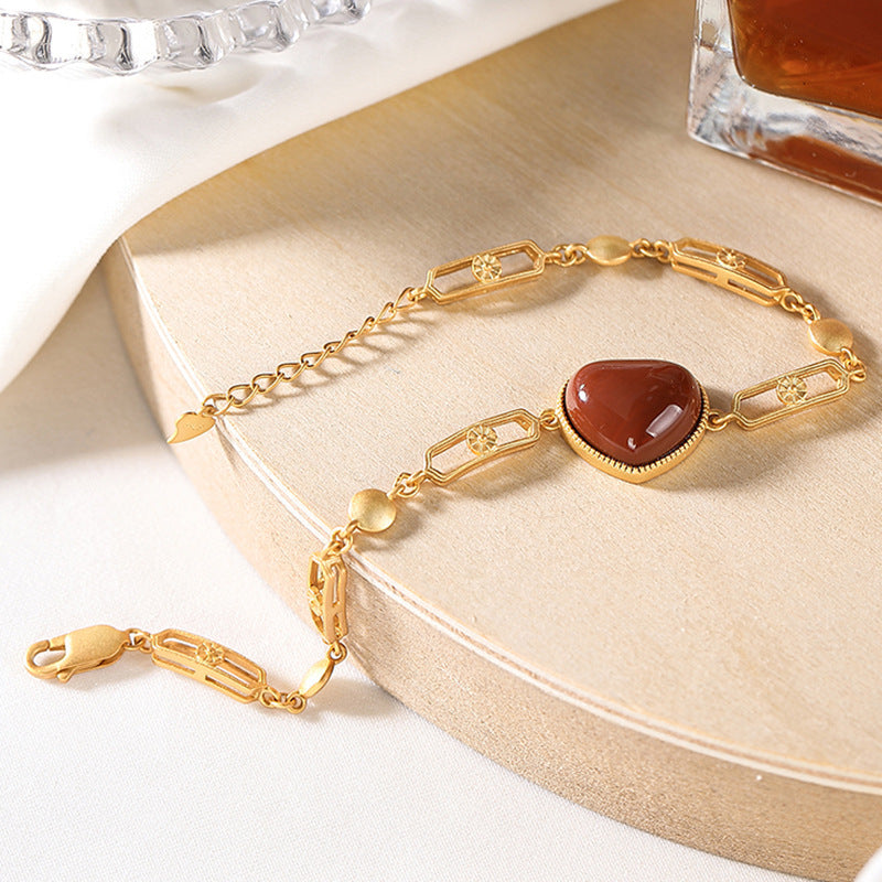 Vintage Handmade Gold Bracelet