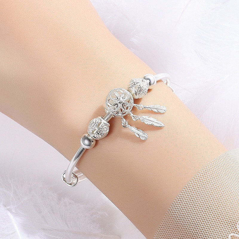 Vintage Handmade Silver Bracelet