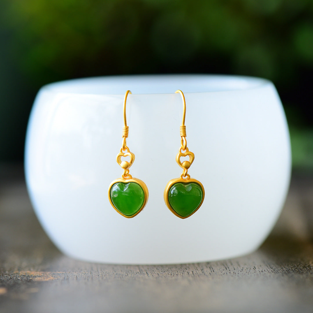 Delicate Artisan Gold Earring