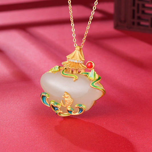 Delicate Artisan Silver Necklace