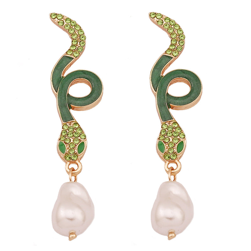 Delicate Artisan Pearl Earring