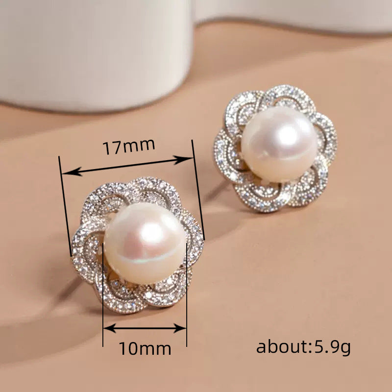 Vintage Handmade Pearl Earring
