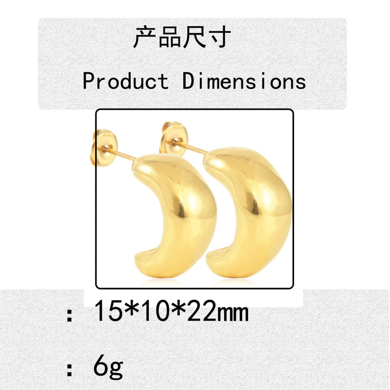 Stunning Gold Earring for Daily Wear