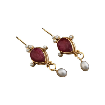 Vintage Handmade Pearl Earring