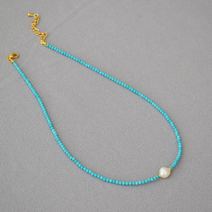 Vintage Handmade Pearl Necklace