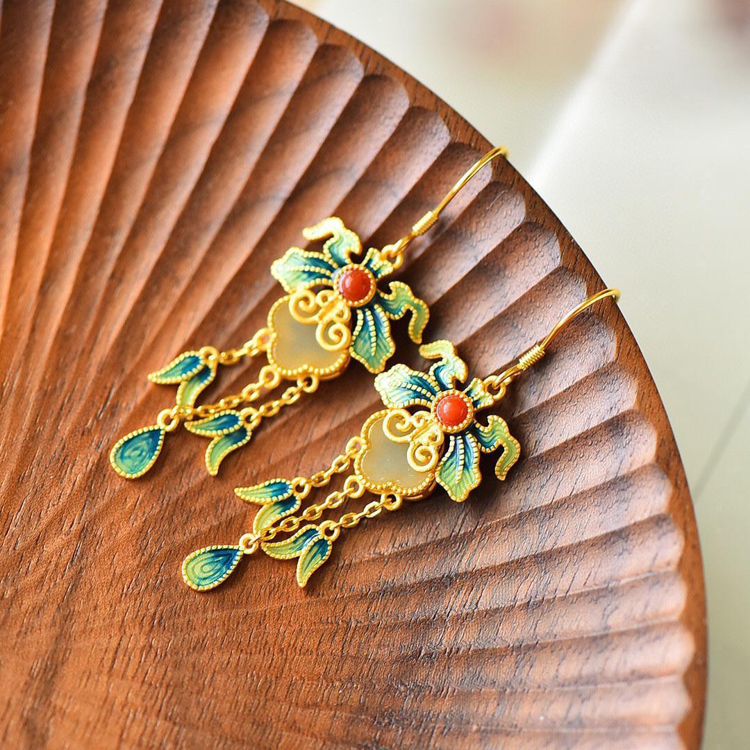Vintage Handmade Silver Earring