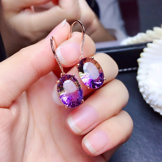 Vintage Handmade Silver Earring