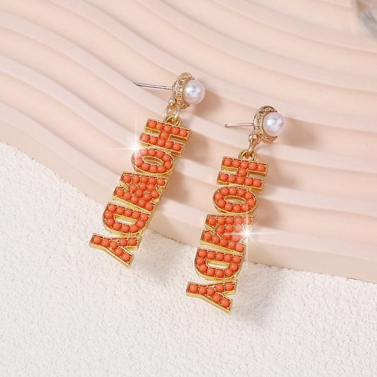 Beautiful Pearl Earring with Unique Style