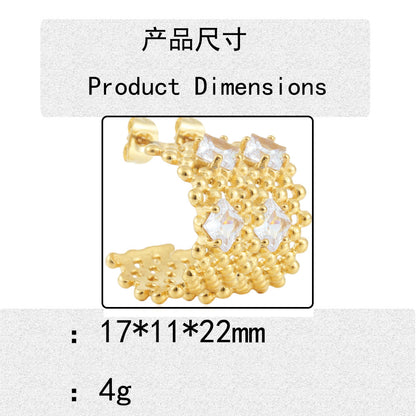 Romantic Gold Earring for Special Moments