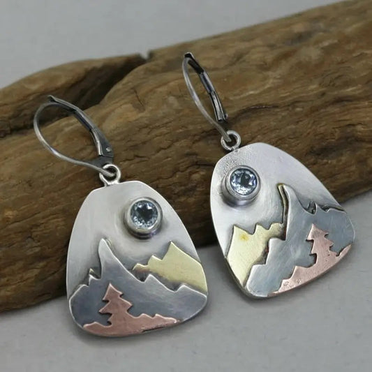Beautiful Silver Earring with Unique Style