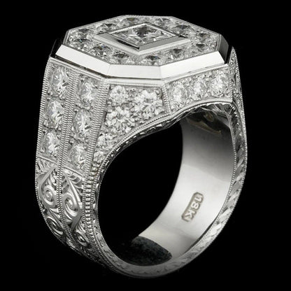 Romantic Silver Ring for Special Moments