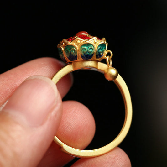 Delicate Artisan Silver Ring