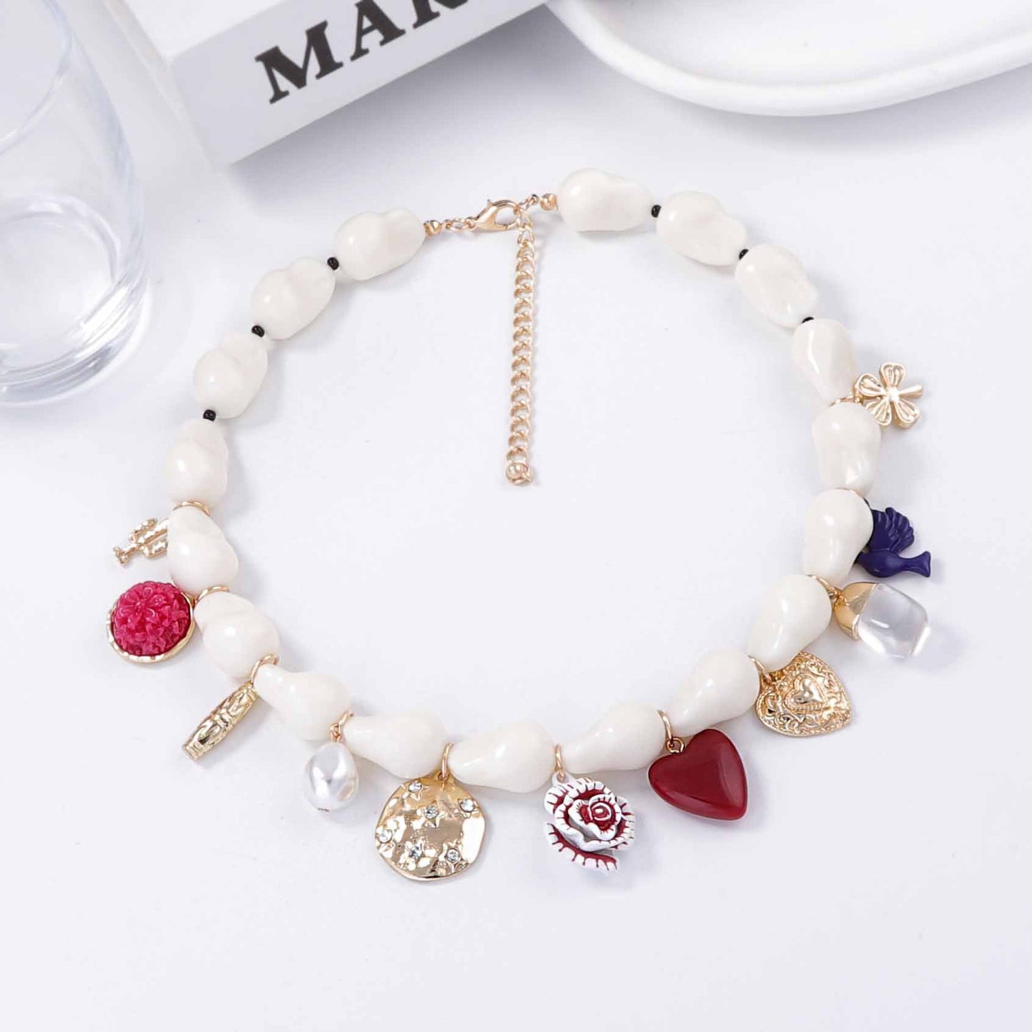 Delicate Artisan Pearl Pendant
