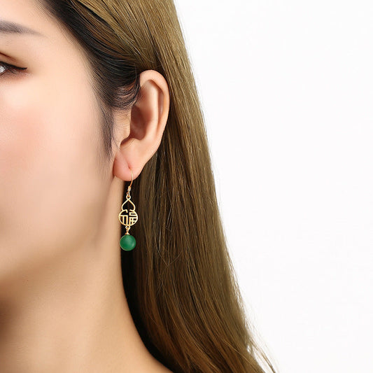 Beautiful Silver Earring with Unique Style