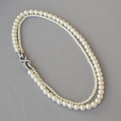Delicate Artisan Pearl Necklace