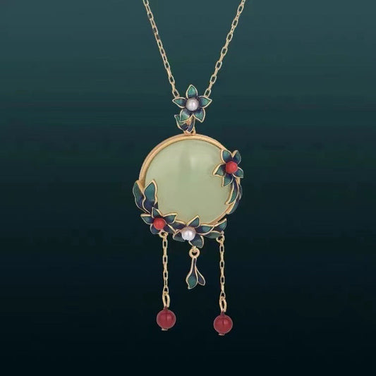 Vintage Handmade Gold Necklace