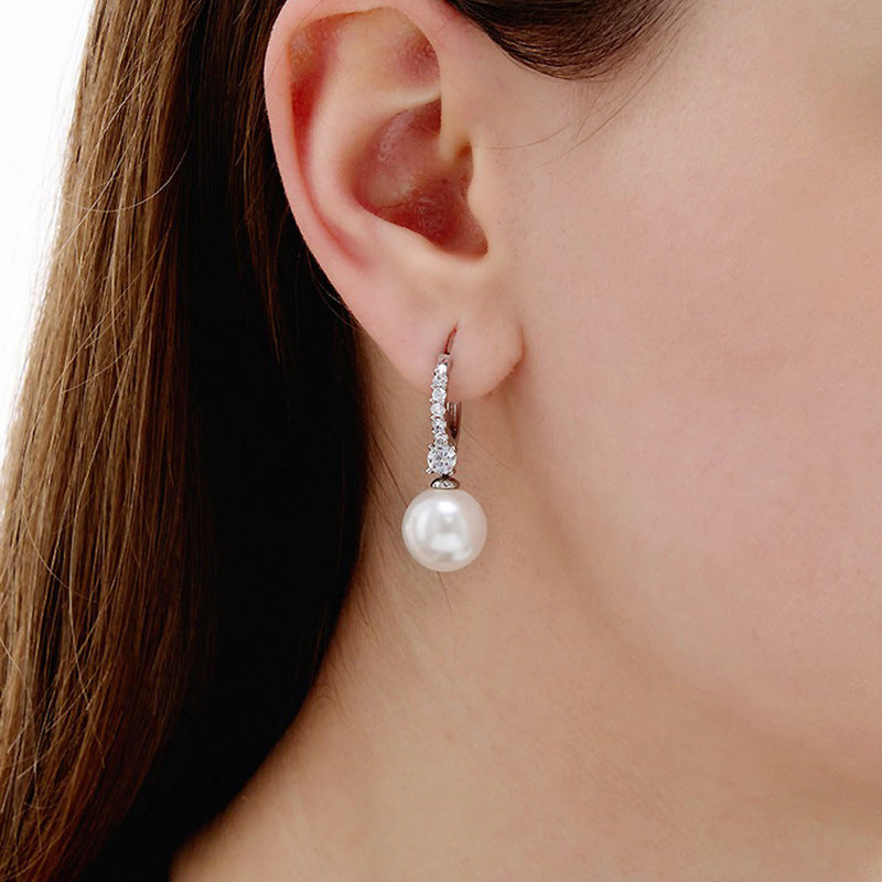 Delicate Artisan Pearl Earring
