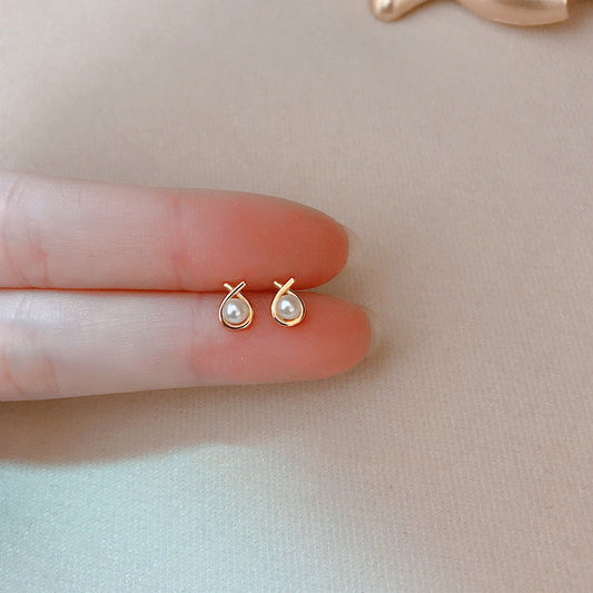 Vintage Handmade Pearl Earring