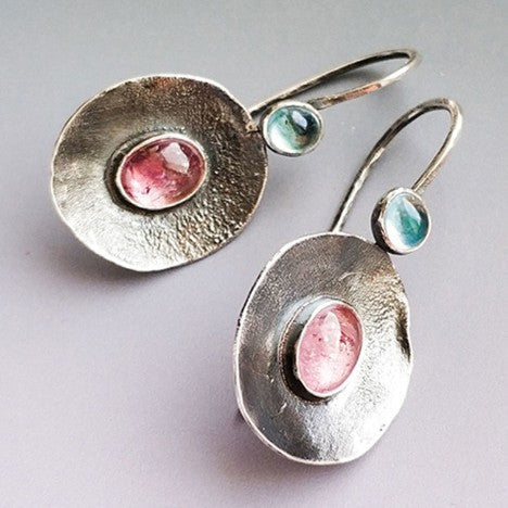 Delicate Artisan Silver Earring