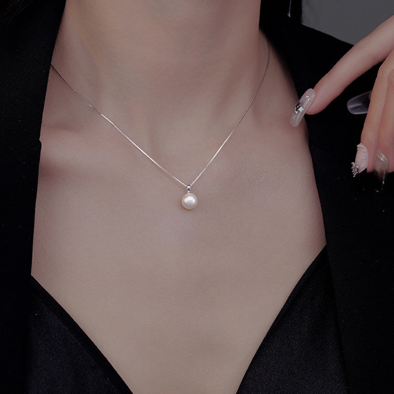 Delicate Artisan Pearl Necklace