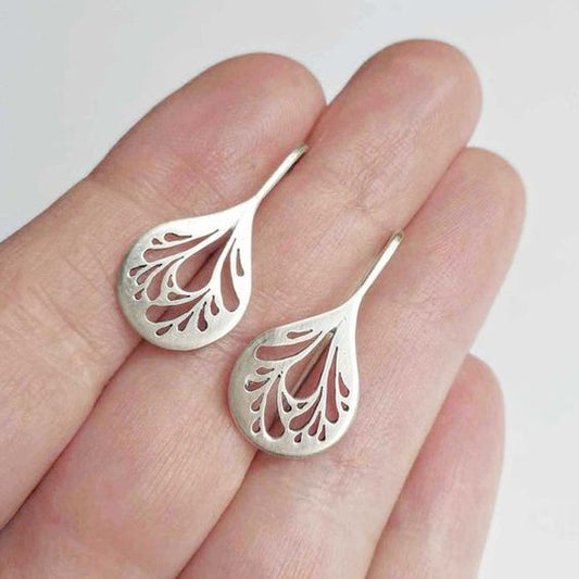 Classic Silver Earring with Timeless Appeal