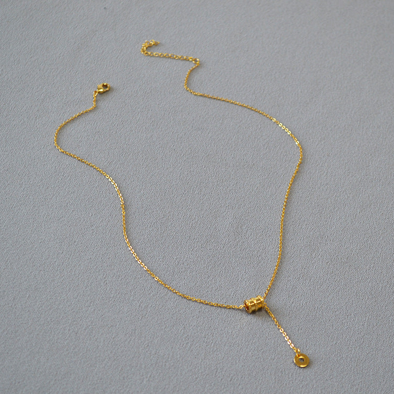 Delicate Artisan Gold Necklace