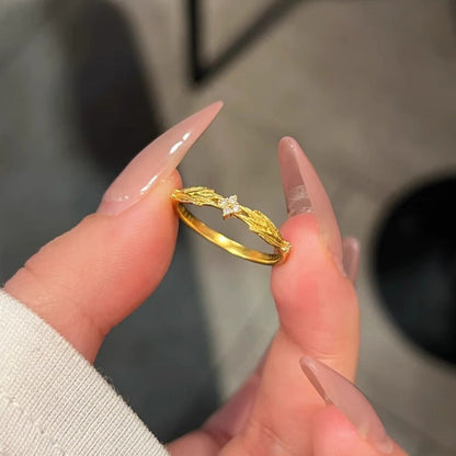 Beautiful Gold Ring with Unique Style