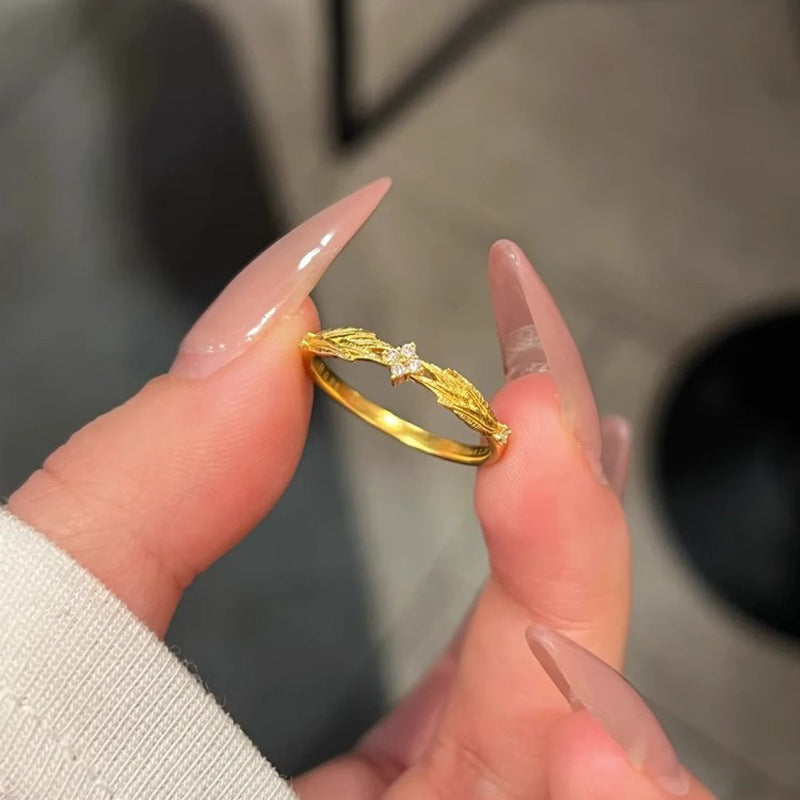 Beautiful Gold Ring with Unique Style