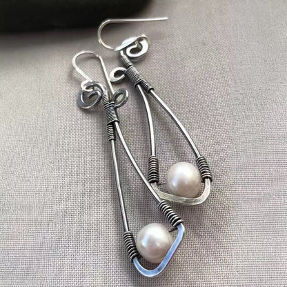 Vintage Handmade Pearl Earring