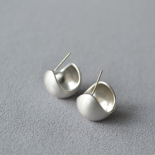Vintage Handmade Gold Earring