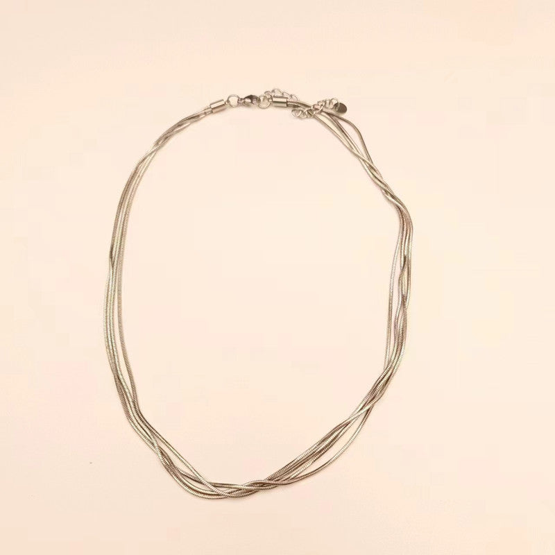 Delicate Artisan Silver Necklace