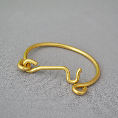 Vintage Handmade Gold Bracelet