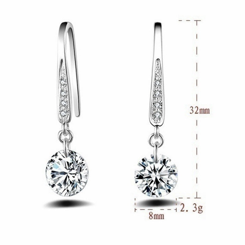 Vintage Handmade Silver Earring