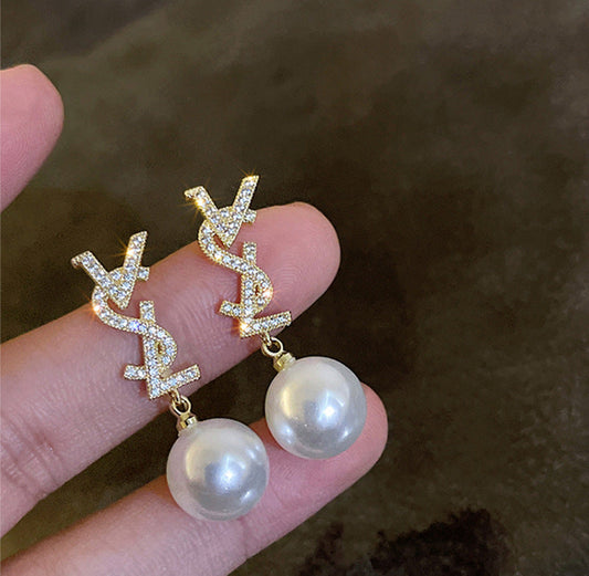 Delicate Artisan Pearl Earring