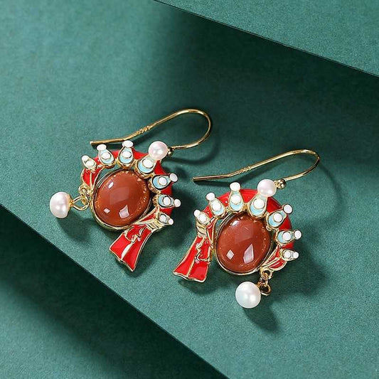 Vintage Handmade Silver Earring