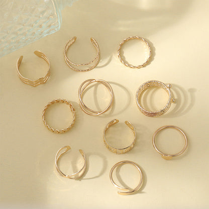 Beautiful Gold Ring with Unique Style