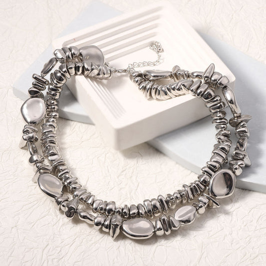 Romantic Silver Necklace for Special Moments