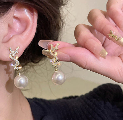 Vintage Handmade Pearl Earring