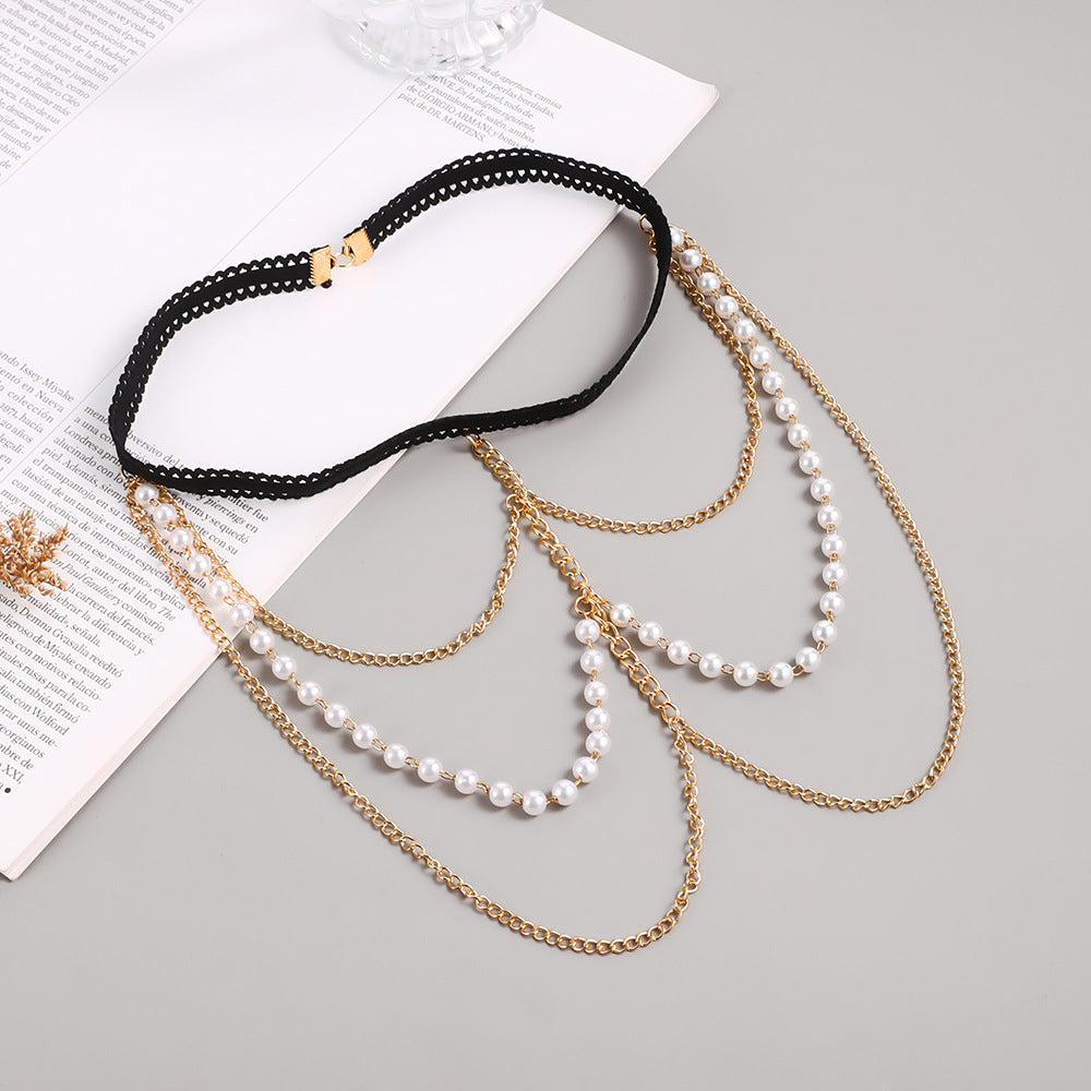 Vintage Handmade Pearl Chain